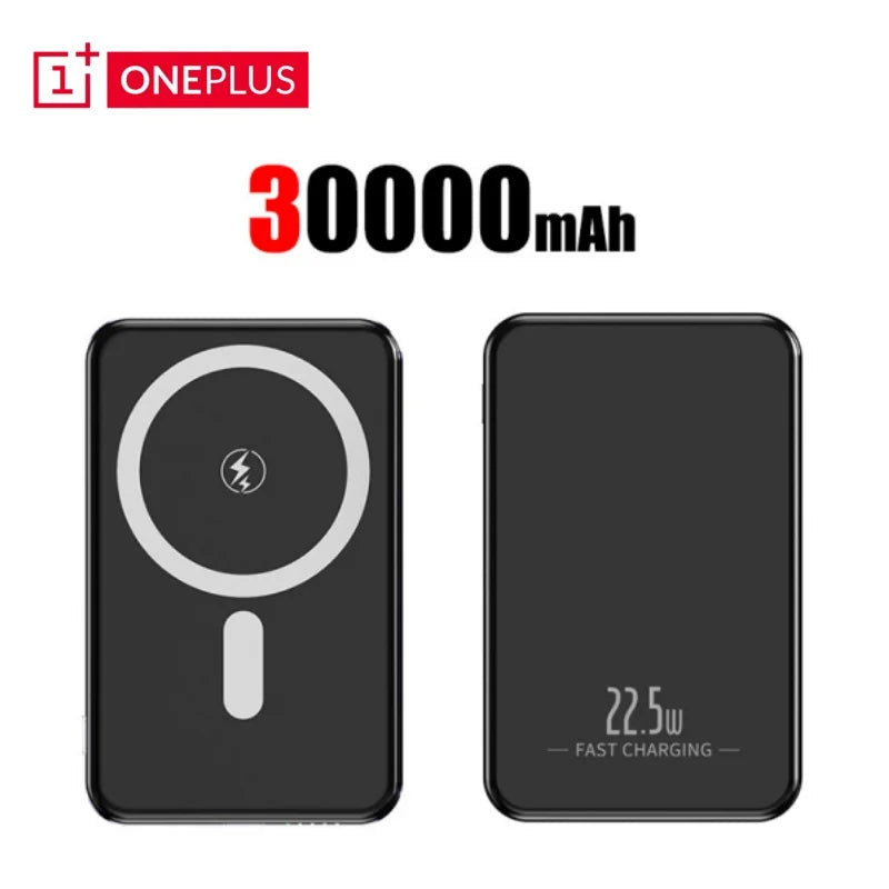 Cargador Portátil Magnético 50000mAh – Power Bank con Carga Rápida e Inalámbrica