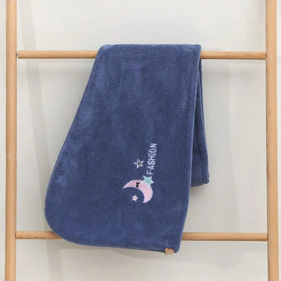 Toalla Turbante de Secado Rápido para el Cabello – Microfibra Gruesa y Súper Absorbente | Antideslizante, Suave y Ligera