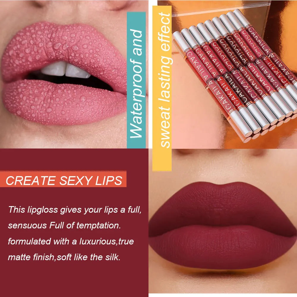 Lip Gloss Mate – Larga Duración y Acabado Profesional