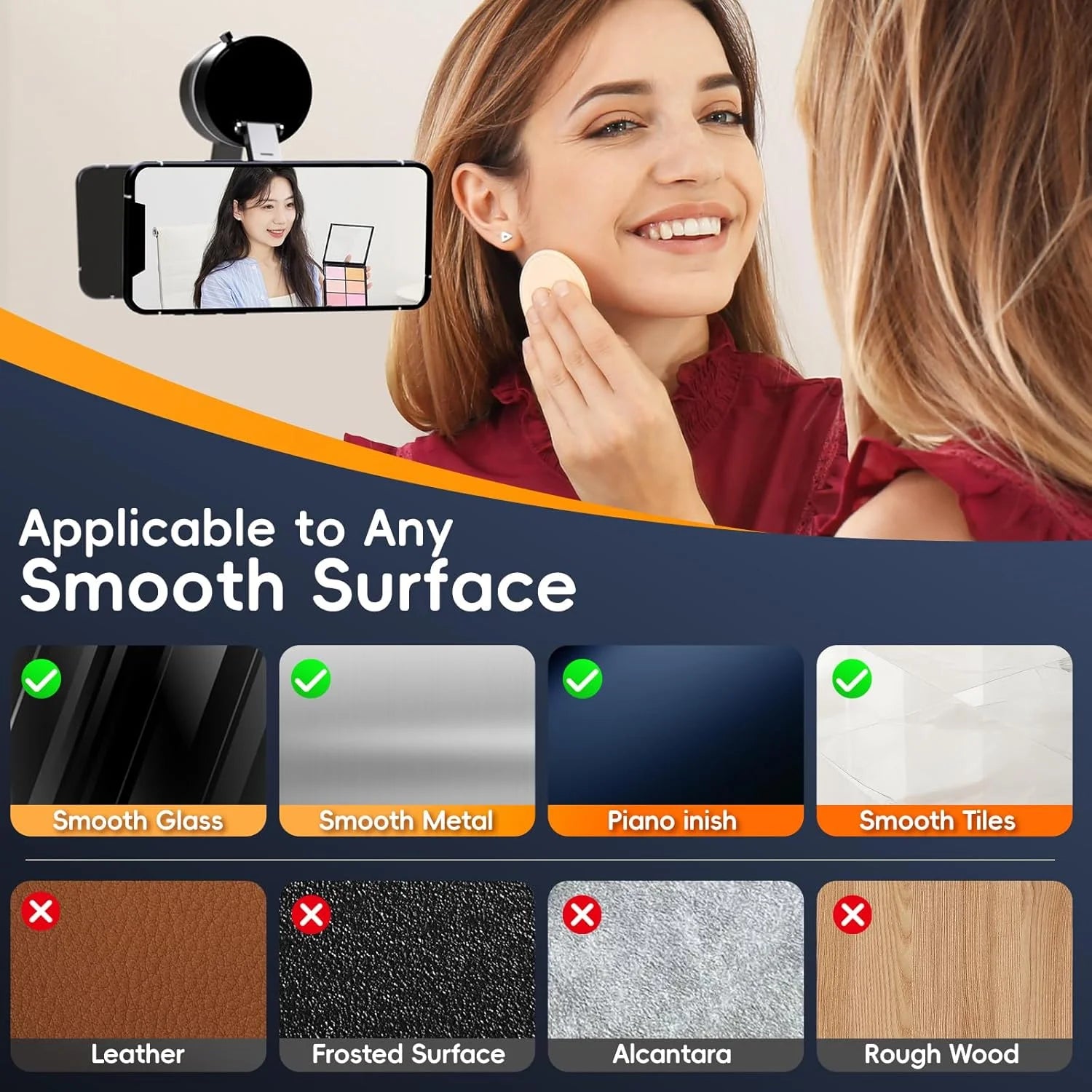 Soporte Magnético de Aluminio para Teléfono | Rotación 360°, Diseño Plegable y Fijación Ultra fuerte