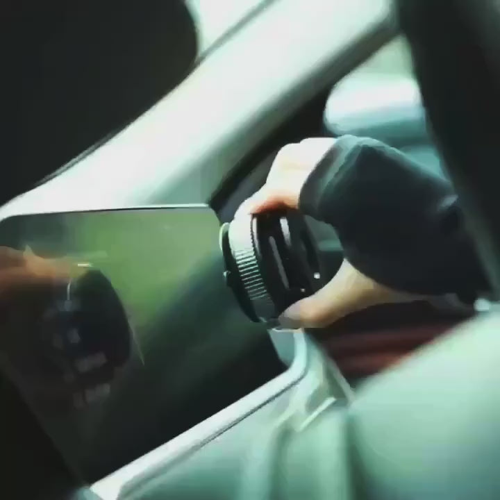 Soporte Magnético de Aluminio para Teléfono | Rotación 360°, Diseño Plegable y Fijación Ultra fuerte